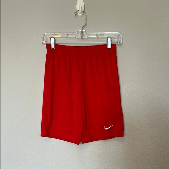 Nike Vivid Red Athletic Shorts - Picture 1 of 3